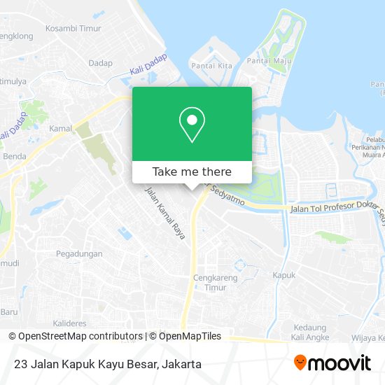 23 Jalan Kapuk Kayu Besar map