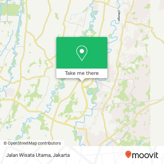 Jalan Wisata Utama map