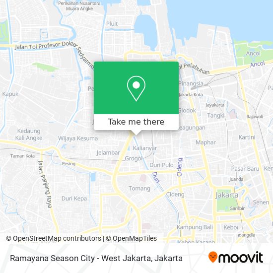 Ramayana Season City - West Jakarta map