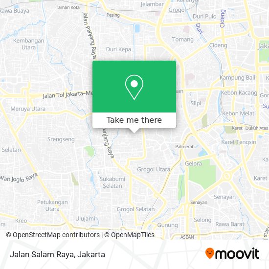 Jalan Salam Raya map