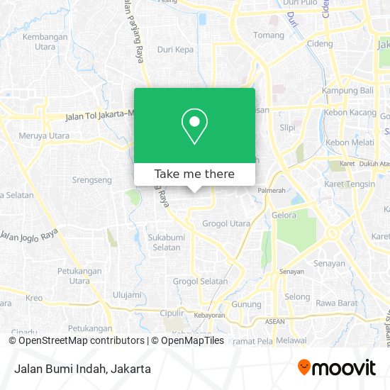 Jalan Bumi Indah map