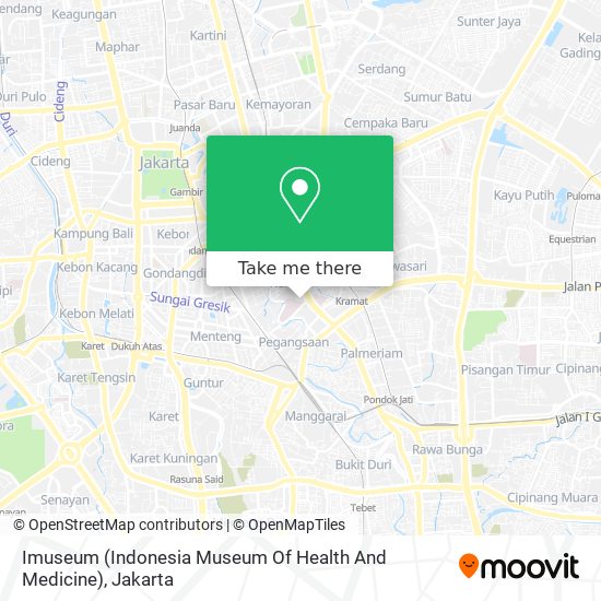 Imuseum (Indonesia Museum Of Health And Medicine) map