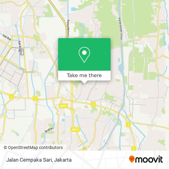 Jalan Cempaka Sari map