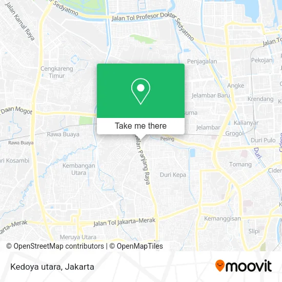 Kedoya utara map