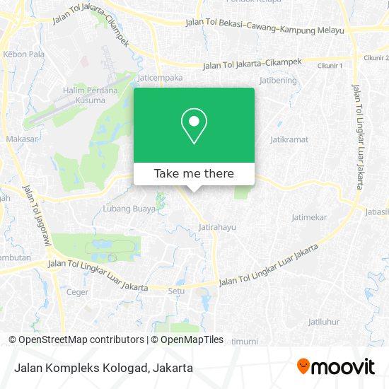 Jalan Kompleks Kologad map