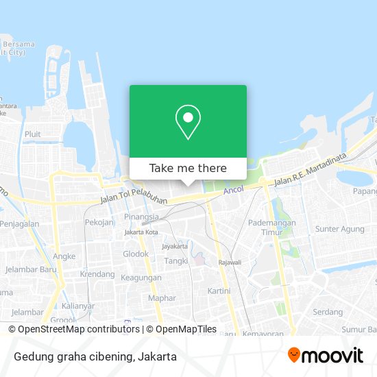 Gedung graha cibening map