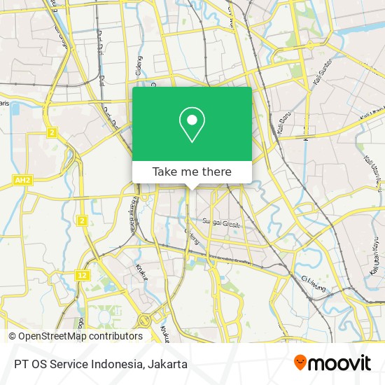 PT OS Service Indonesia map