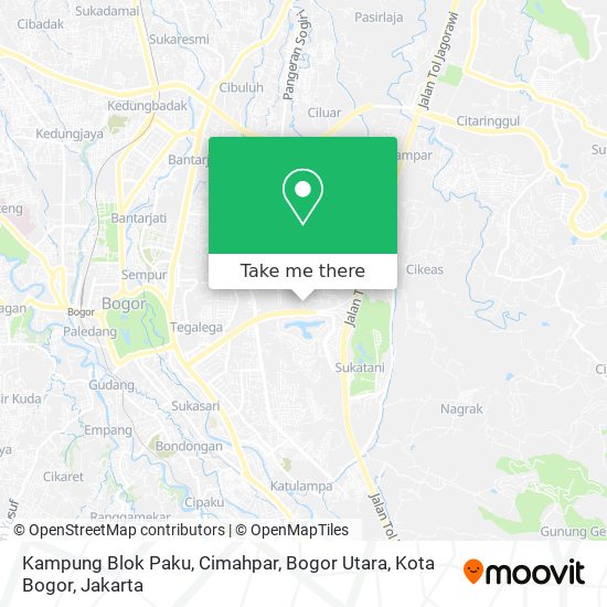 Kampung Blok Paku, Cimahpar, Bogor Utara, Kota Bogor map