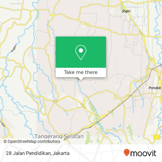 28 Jalan Pendidikan map