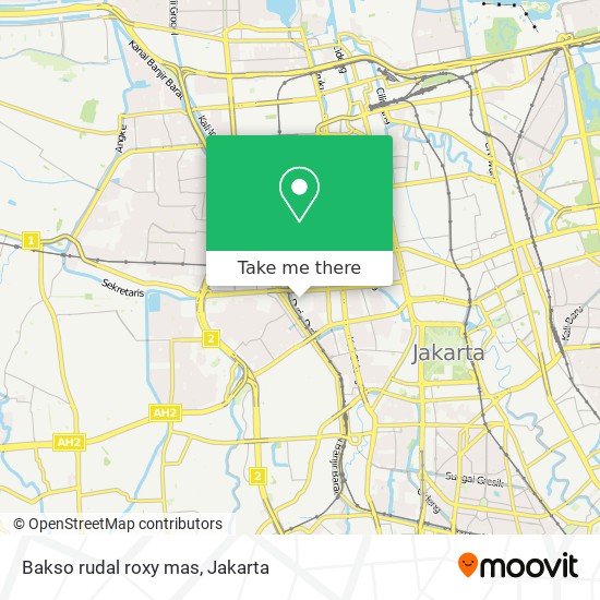 Bakso rudal roxy mas map