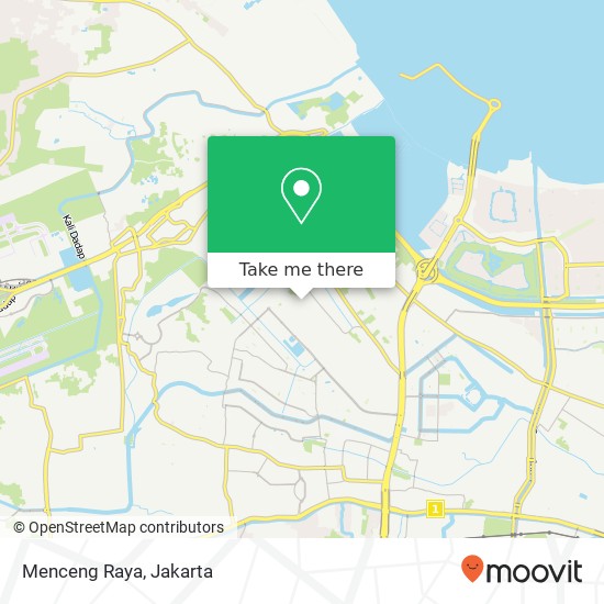 Menceng Raya map