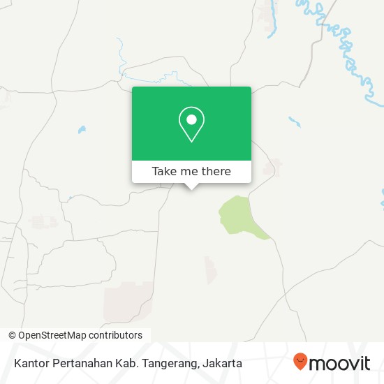 Kantor Pertanahan Kab. Tangerang map