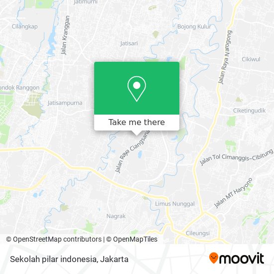 Sekolah pilar indonesia map