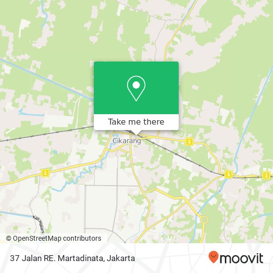 37 Jalan RE. Martadinata map