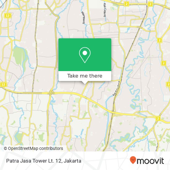 Patra Jasa Tower Lt. 12 map