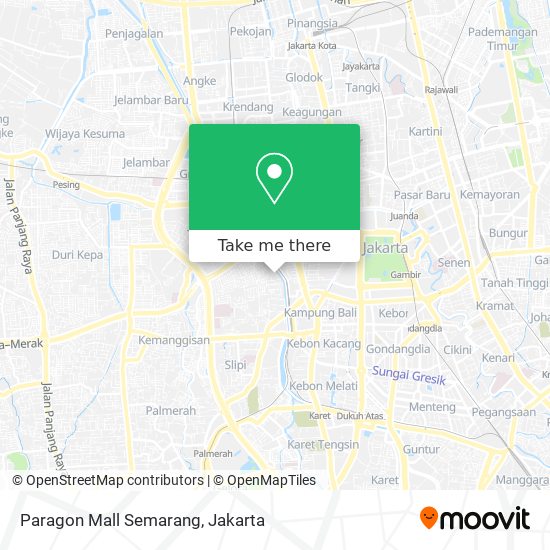 Paragon Mall Semarang map