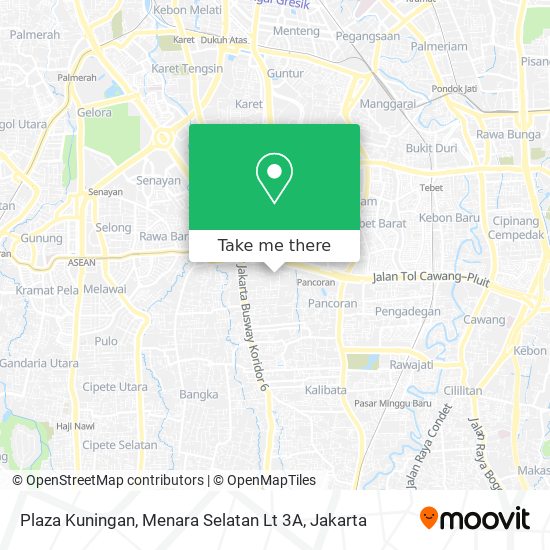 Plaza Kuningan, Menara Selatan Lt 3A map