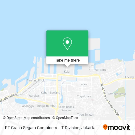PT Graha Segara Containers - IT Division map