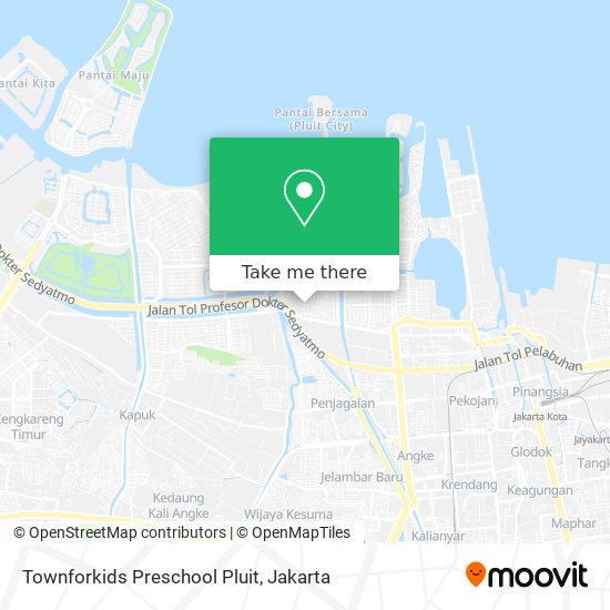 Townforkids Preschool Pluit map