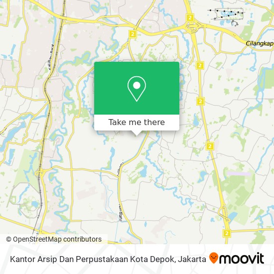 Kantor Arsip Dan Perpustakaan Kota Depok map