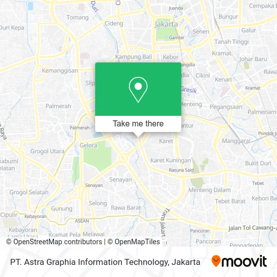 PT. Astra Graphia Information Technology map