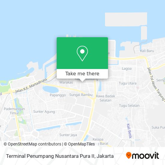 Terminal Penumpang Nusantara Pura II map