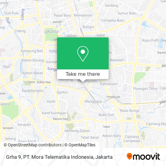 Grha 9, PT. Mora Telematika Indonesia map