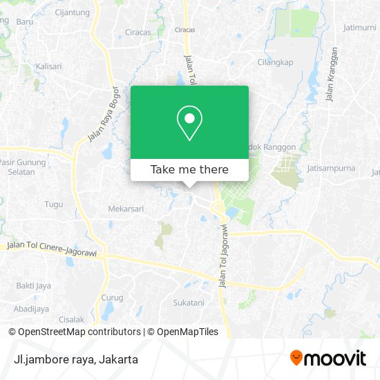 Jl.jambore raya map