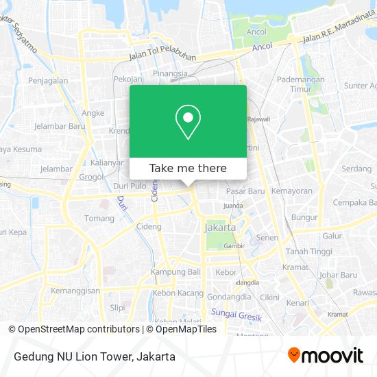 Gedung NU Lion Tower map