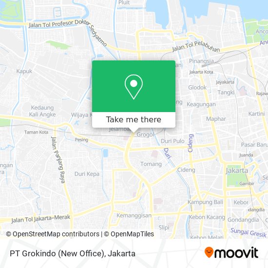 PT Grokindo (New Office) map