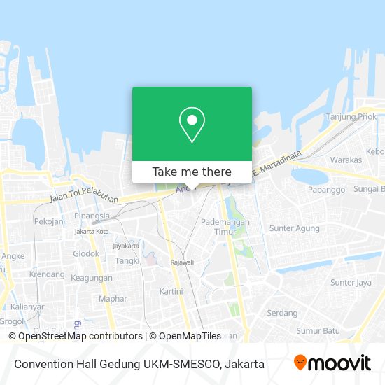 Convention Hall Gedung UKM-SMESCO map