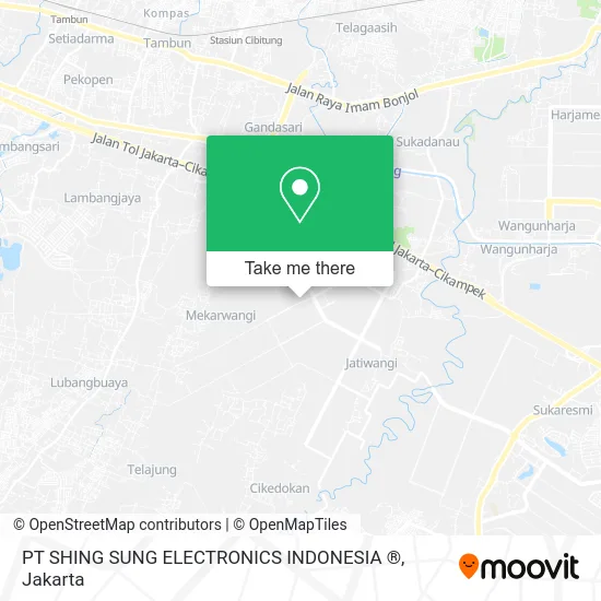 PT SHING SUNG ELECTRONICS INDONESIA ® map