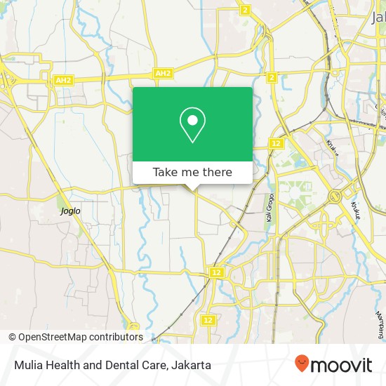 Mulia Health and Dental Care map