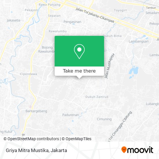 Griya Mitra Mustika map