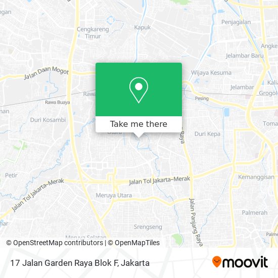 17 Jalan Garden Raya Blok F map