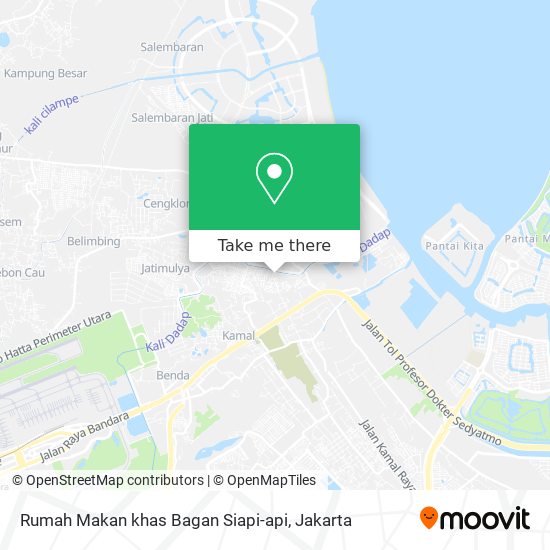 Rumah Makan khas Bagan Siapi-api map