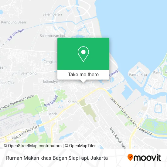 Rumah Makan khas Bagan Siapi-api map