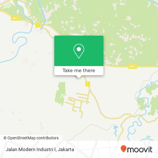 Jalan Modern Industri I map