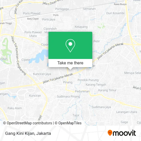 Gang Kini Kijan map