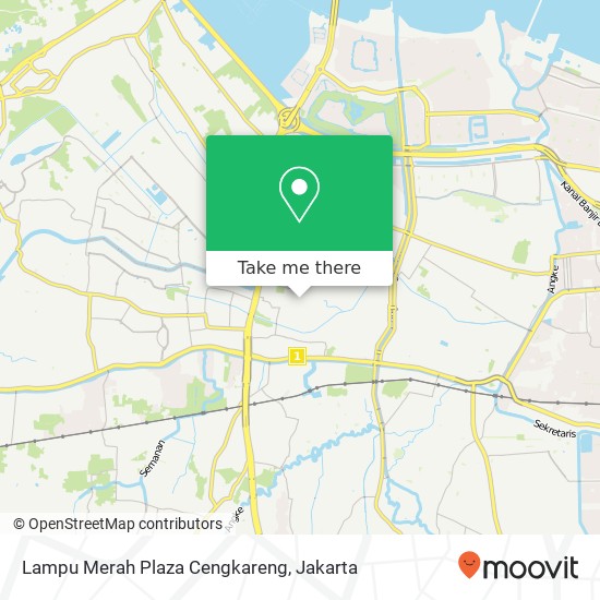 Lampu Merah Plaza Cengkareng map