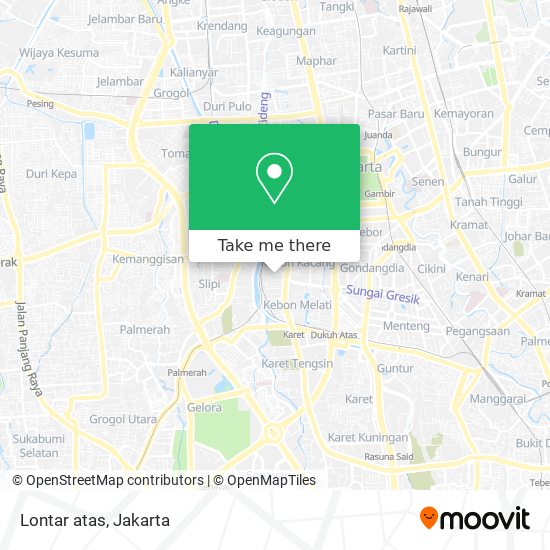 Lontar atas map