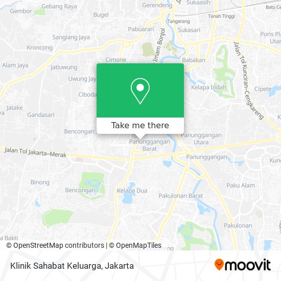 Klinik Sahabat Keluarga map