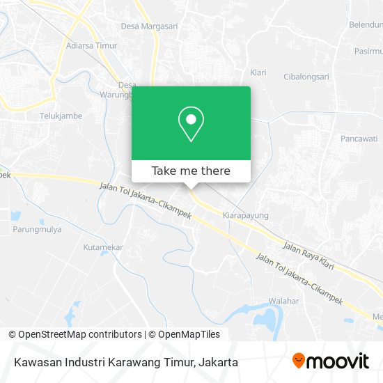 Kawasan Industri Karawang Timur map