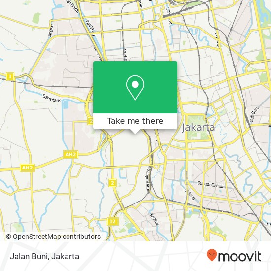 Jalan Buni map