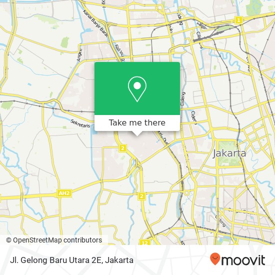 Jl. Gelong Baru Utara 2E map