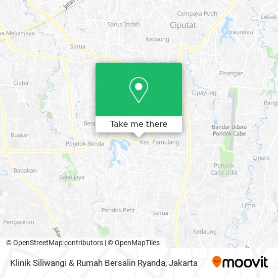 Klinik Siliwangi & Rumah Bersalin Ryanda map