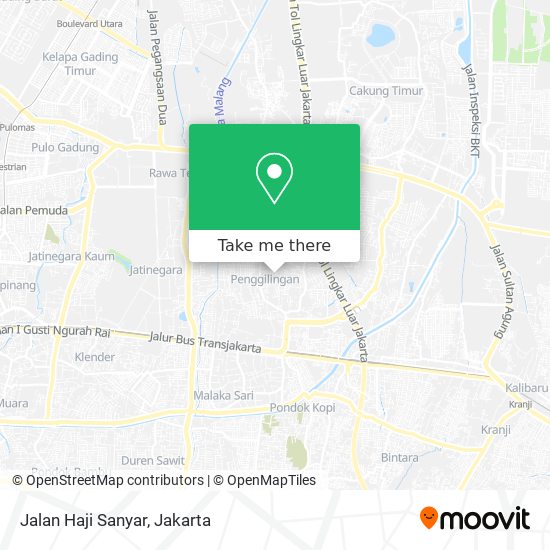 Jalan Haji Sanyar map