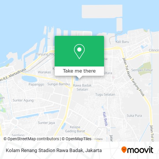 Kolam Renang Stadion Rawa Badak map