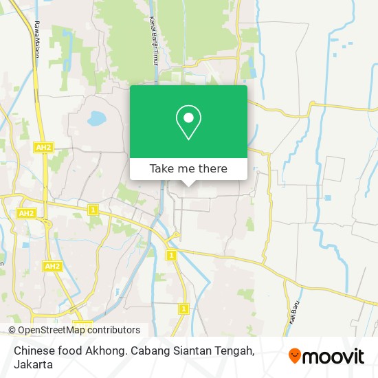 Chinese food Akhong. Cabang Siantan Tengah map