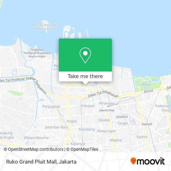 Ruko Grand Pluit Mall map